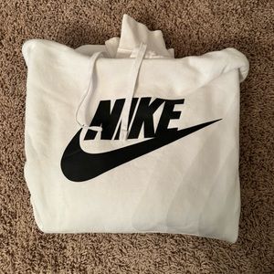 White Nike Hoodie